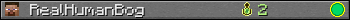 RealHumanBog userbar 350x20