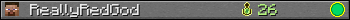 ReallyRedGod userbar 350x20