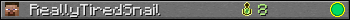 ReallyTiredSnail userbar 350x20