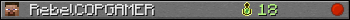 RebelCOPGAMER userbar 350x20