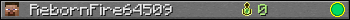 RebornFire64509 userbar 350x20