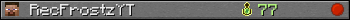 RecFrostzYT userbar 350x20