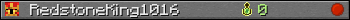 RedstoneKing1016 userbar 350x20