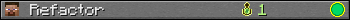 Refactor userbar 350x20