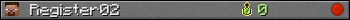 Юзербар 350x20 для Register02