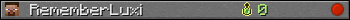RememberLuxi userbar 350x20