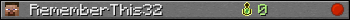 RememberThis32 userbar 350x20