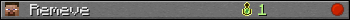Remeve userbar 350x20