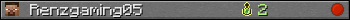 Renzgaming05 userbar 350x20