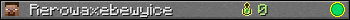 Rerowaxebewyice userbar 350x20