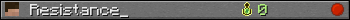 Resistance_ userbar 350x20