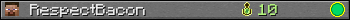 RespectBacon userbar 350x20