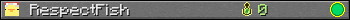 RespectFish userbar 350x20