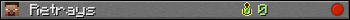 Retrays userbar 350x20