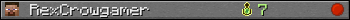 RexCrowgamer userbar 350x20