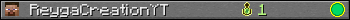 ReygaCreationYT userbar 350x20