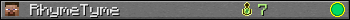 RhymeTyme userbar 350x20