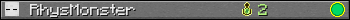 RhysMonster userbar 350x20