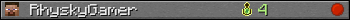 RhyskyGamer userbar 350x20