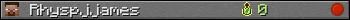 Rhyspjjames userbar 350x20