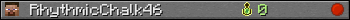 RhythmicChalk46 userbar 350x20