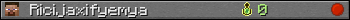 Ricijaxifyemya userbar 350x20