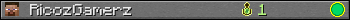 RicozGamerz userbar 350x20