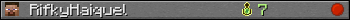 RifkyHaiquel userbar 350x20