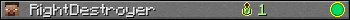 RightDestroyer userbar 350x20