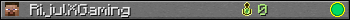 RijulXGaming userbar 350x20