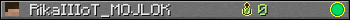 RikaIIIoT_MOJLOK userbar 350x20