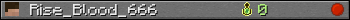 Rise_Blood_666 userbar 350x20