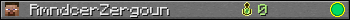 RmndcerZergoun userbar 350x20