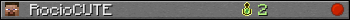 RocioCUTE userbar 350x20
