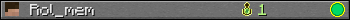 Benutzerleisten 350x20 für Rol_mem