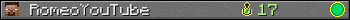 RomeoYouTube userbar 350x20