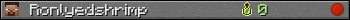 Ronlyedshrimp userbar 350x20