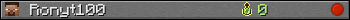 Ronyt100 userbar 350x20