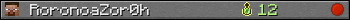 RoronoaZor0h userbar 350x20