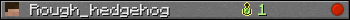 Rough_hedgehog userbar 350x20