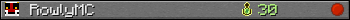 RowlyMC userbar 350x20