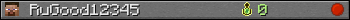 RuGood12345 userbar 350x20