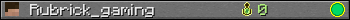 Rubrick_gaming userbar 350x20