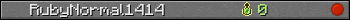 Benutzerleisten 350x20 für RubyNormal1414