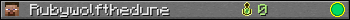 Benutzerleisten 350x20 für Rubywolfthedune