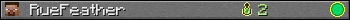 RueFeather userbar 350x20