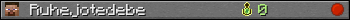 Ruhejotedebe userbar 350x20