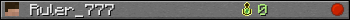 Ruler_777 userbar 350x20