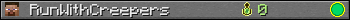 RunWithCreepers userbar 350x20