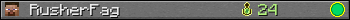 RusherFag userbar 350x20